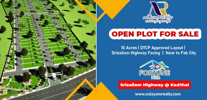 open plots for sale in Srisailam Highway